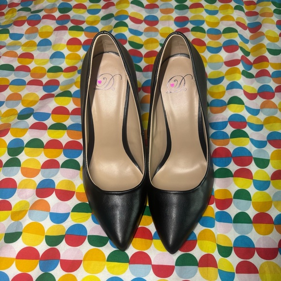 Black stilettos size 6 - Picture 5 of 5